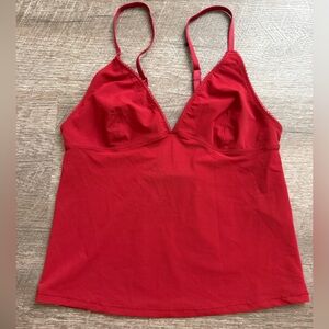 NWOT Out From Under Je T'aime Mesh Cropped Cami